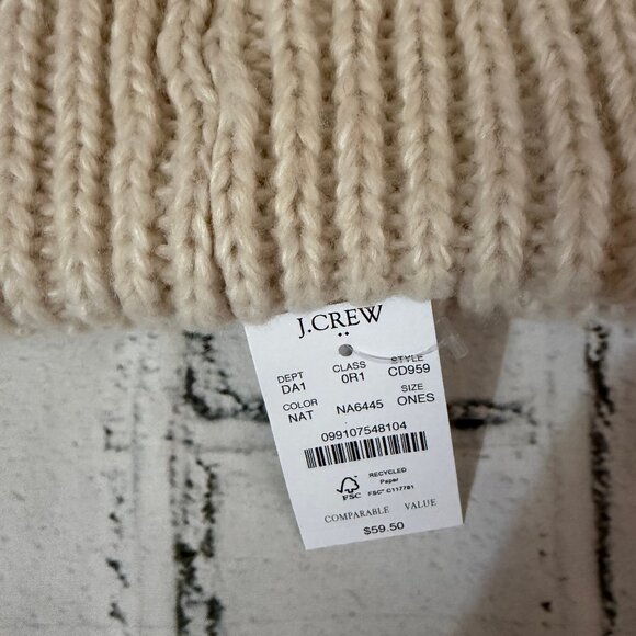 J. Crew Cable-Knit Beanie - Picture 4 of 5